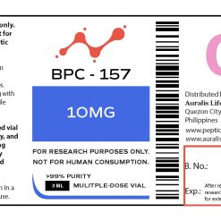 BPC-157 10MG research peptide vial