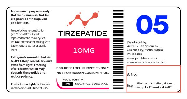 TIRZEPATIDE  Peptides Philippines